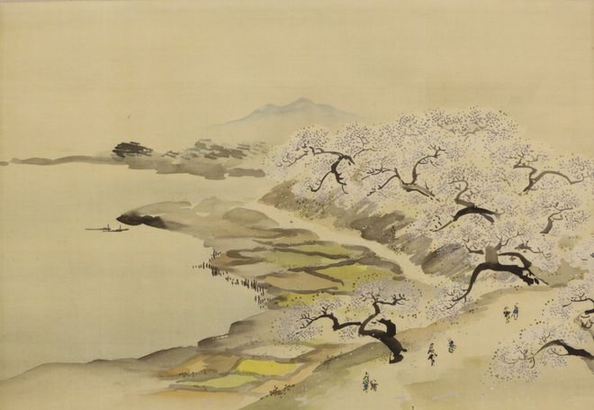 从英国水彩画到日本浮世绘：画中的春水初生