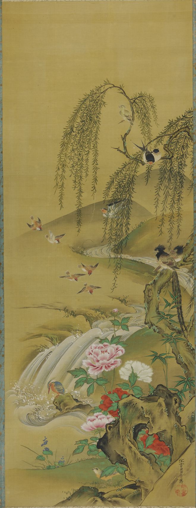 从英国水彩画到日本浮世绘：画中的春水初生