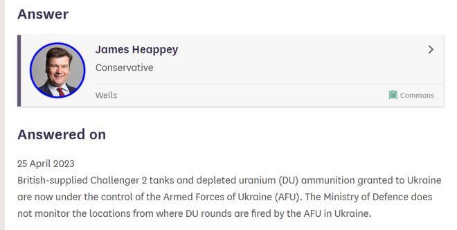 英国承认：已提供贫铀弹，后续不管了……